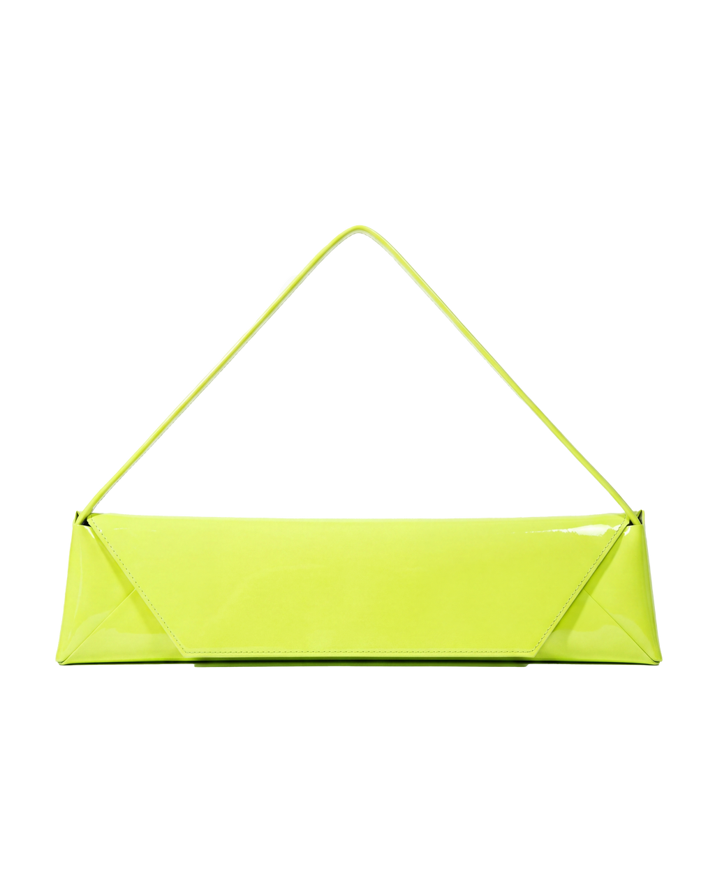 LIME YELLOW ENVELOPE BAG