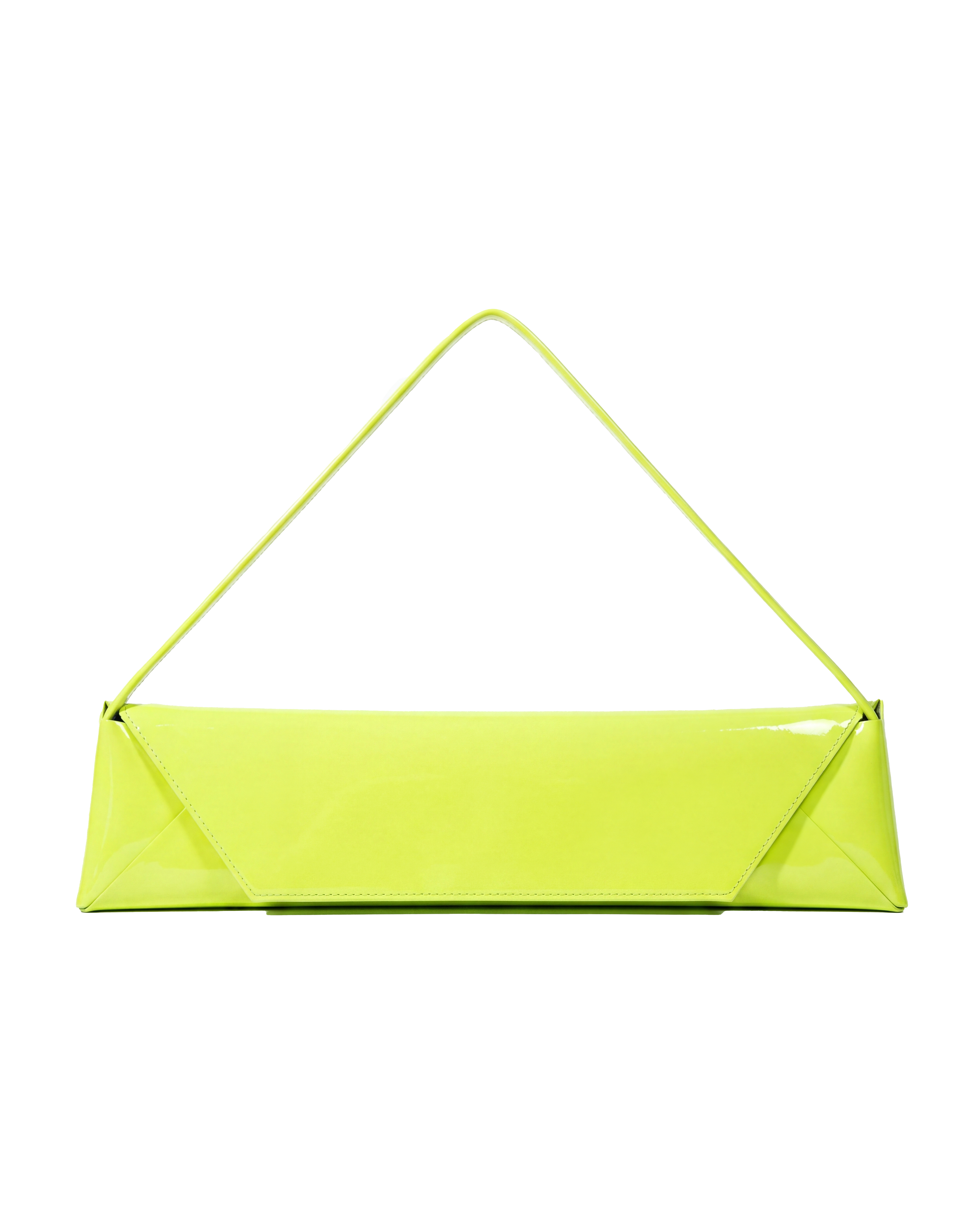 LIME YELLOW ENVELOPE BAG
