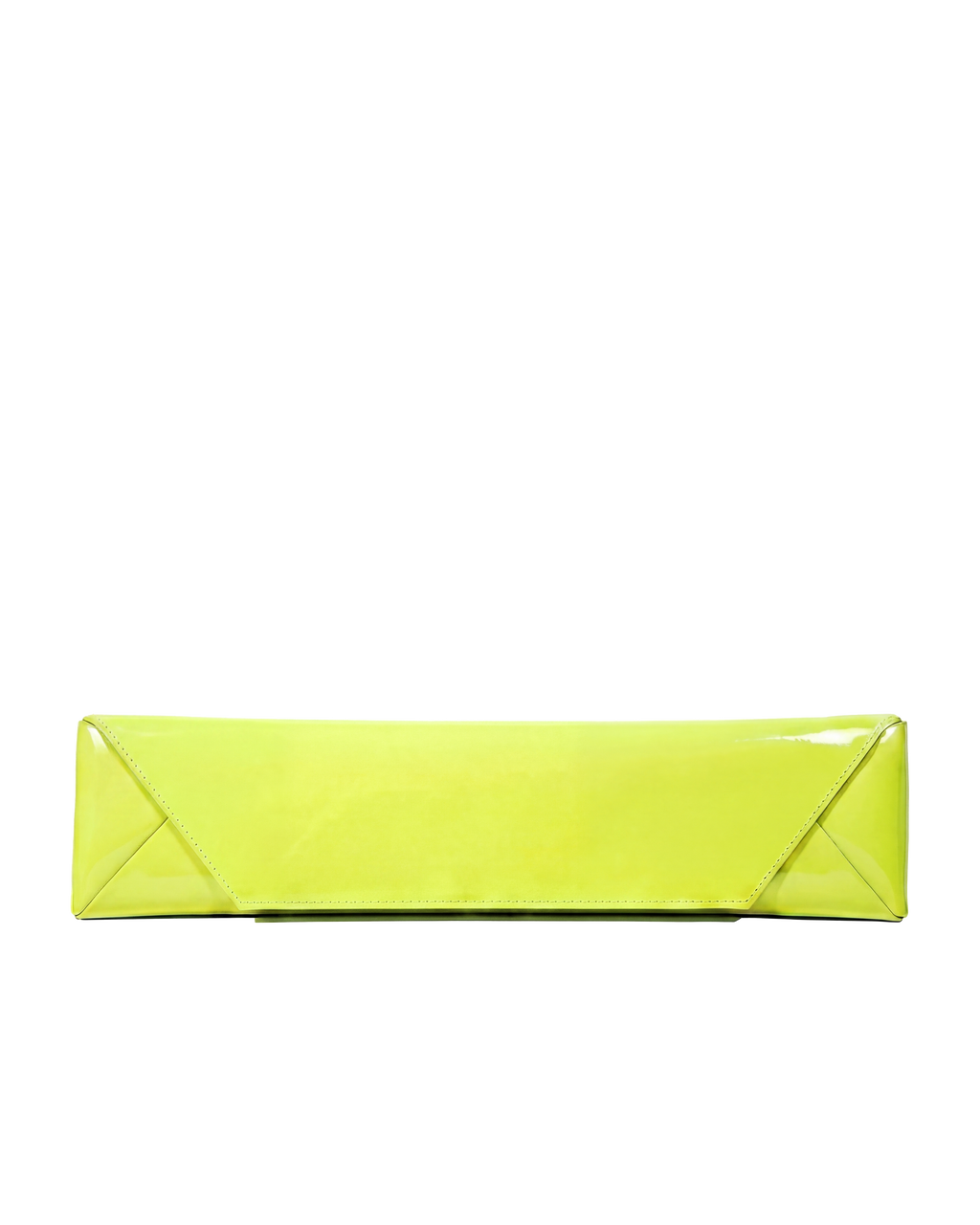 LIME YELLOW ENVELOPE BAG