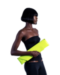 LIME YELLOW ENVELOPE BAG
